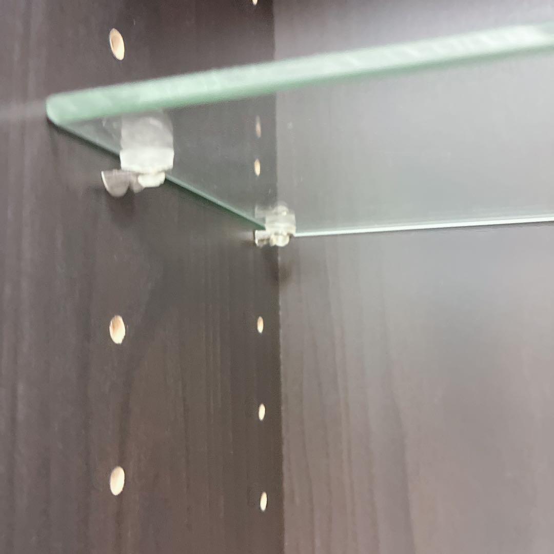 ②大阪府 神戸市 配達料無料！◇不二貿易◇ガラスコレクションケース◇ハイタイプ