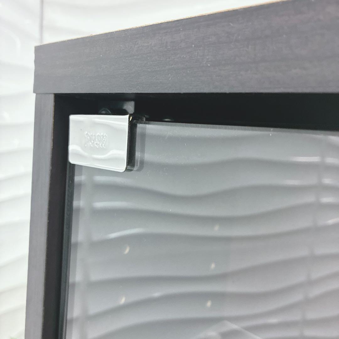 ②大阪府 神戸市 配達料無料！◇不二貿易◇ガラスコレクションケース◇ハイタイプ