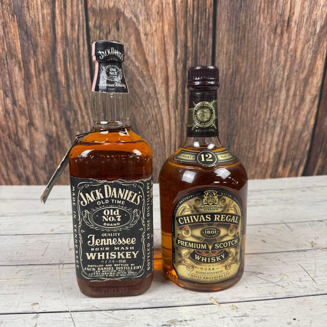 未開栓 CHIVASREGAL JACKDANIEL ウイスキー まとめ