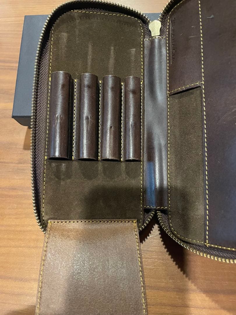 バハギア&クラフト　Bahagia&Craft ラウンドジップペンケース 値下げ