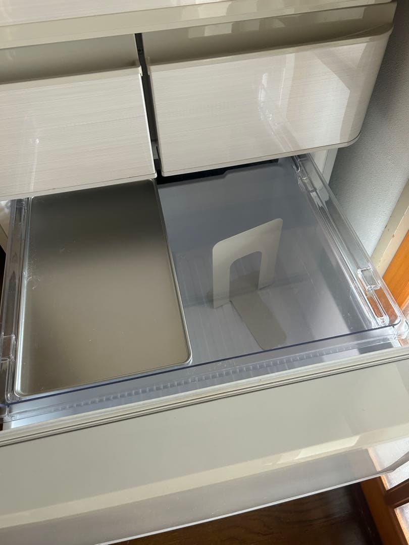 SHARP SJ-P411D-H ホワイト冷蔵庫 412L