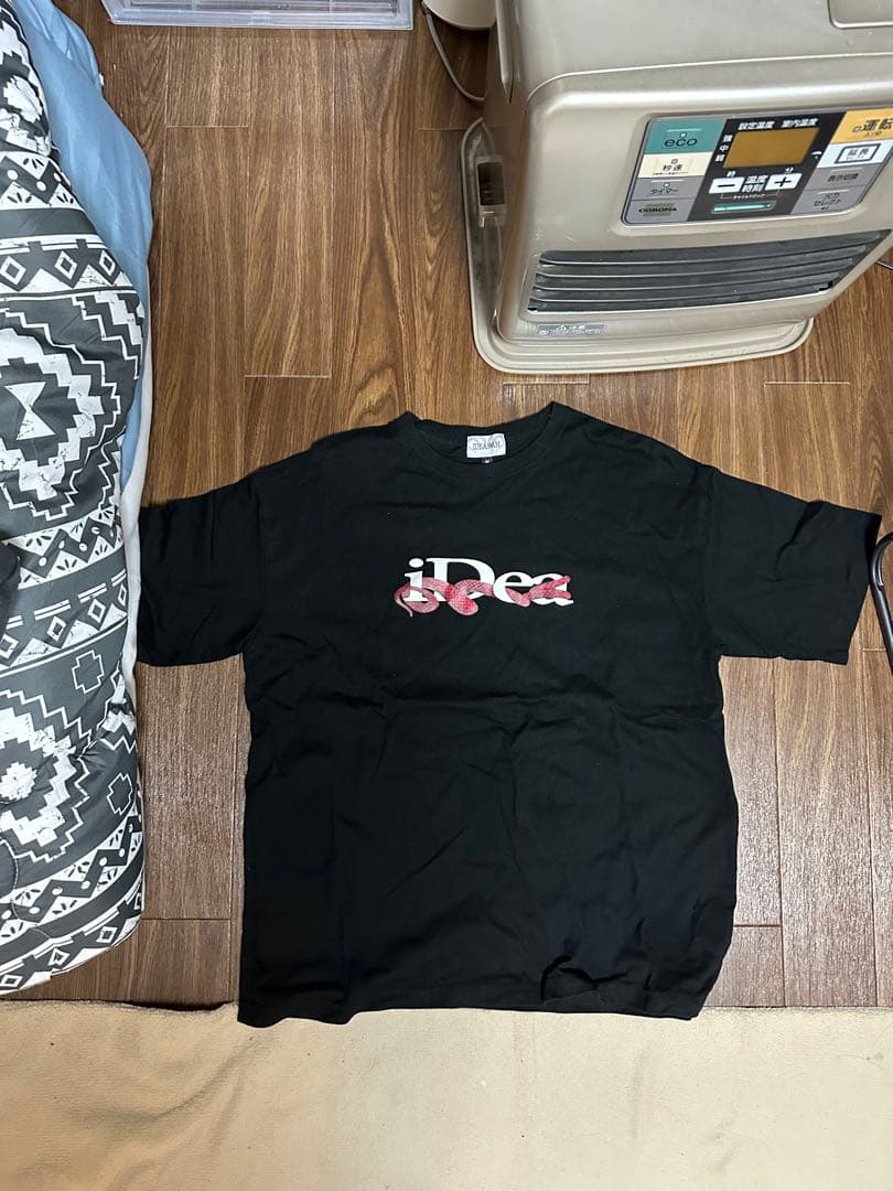 iDea ブラック Tシャツ M