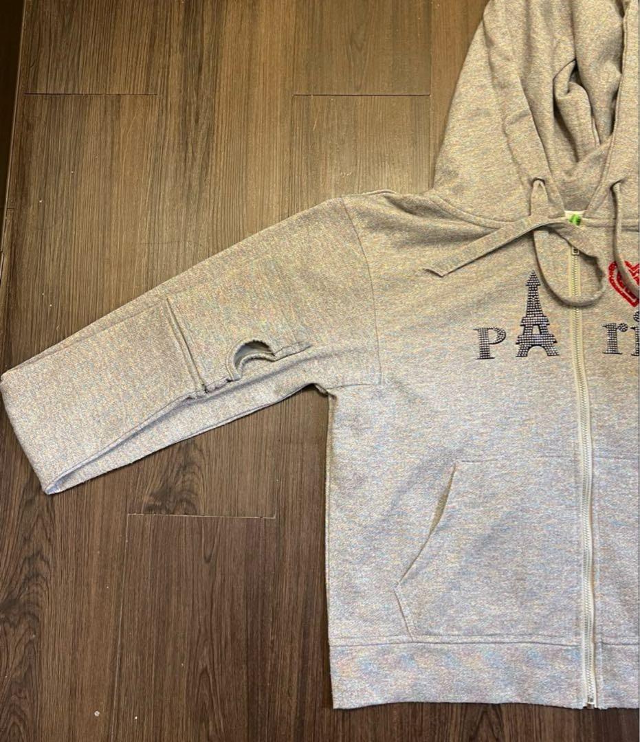 トップス Dinoworks Poris Hoodie SHINE GRAY