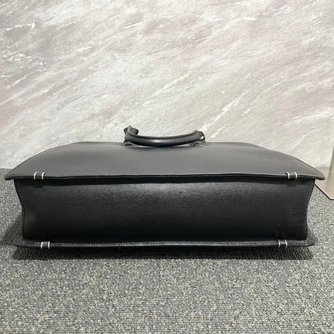 PORTER FLUX ビジネスバッグ 本革 ブリーフケース 黒 A4収納可能