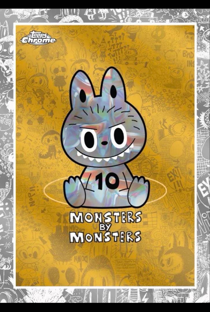 Topps Chrome 10周年記念ボックス ラブブ カード