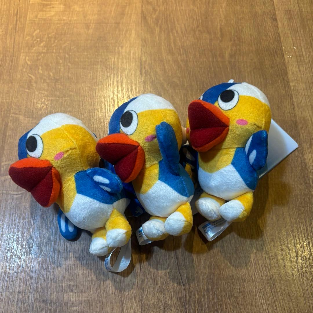 ぬきたしTHE ANIMATION マスコット“ハメドリくん”全3種