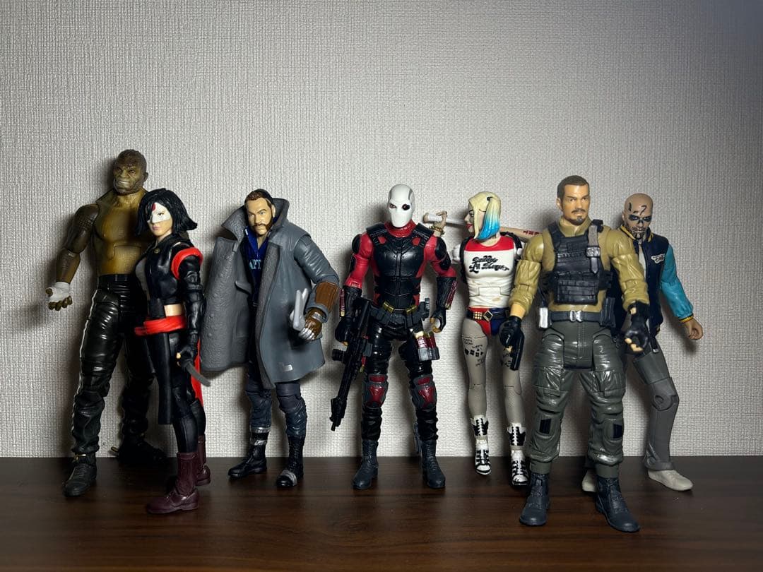 マテル　スーサイドスクワット　フィギュア7体セット