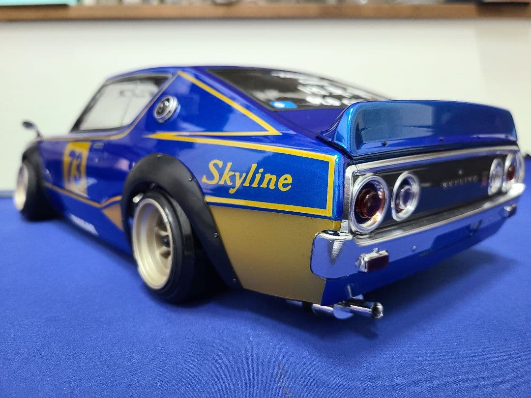 ラジコンボディ　ABCホビー　スカイライン　ケンメリ　GTR