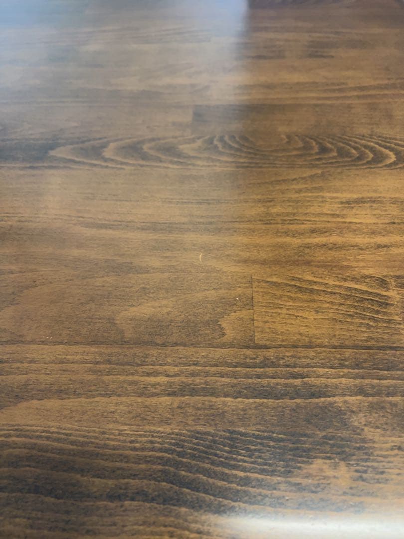 ニトリ ダイニングテーブル 2人用　ミドルブラウン