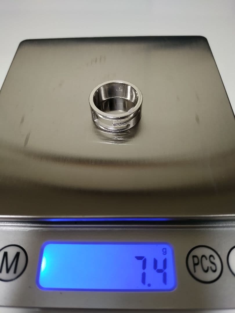 GUCCI ブランデッドGリング 12号（刻印サイズ:13）