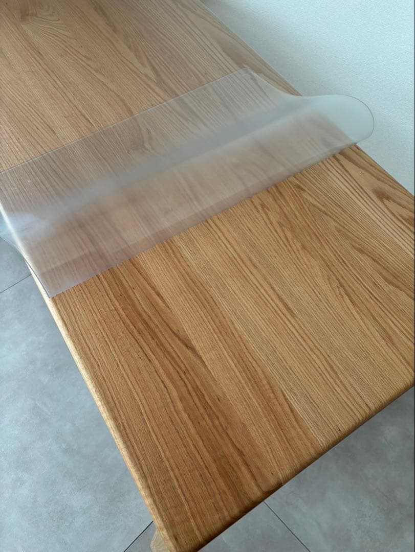 【使用一年】シキファニチア　ダイニングテーブル　150 85美品オーク材オイル