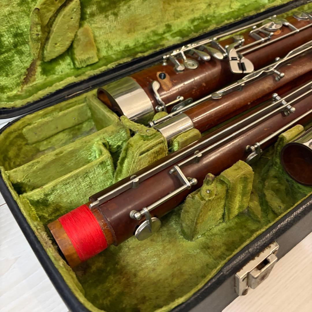 【調整済】Huller ドイツ製ファゴット Huller バスーン クルスペ