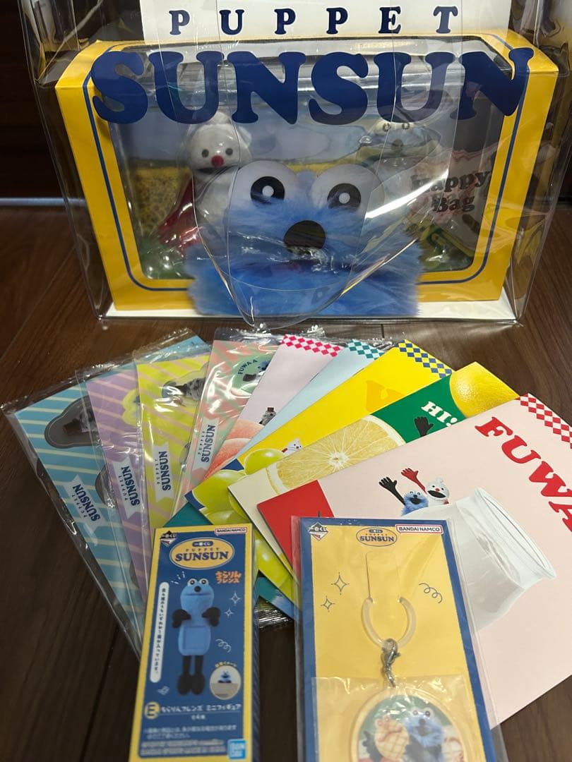 スンスン　セブンイレブン限定　フィギュア　ハッピーバッグ　一番くじ