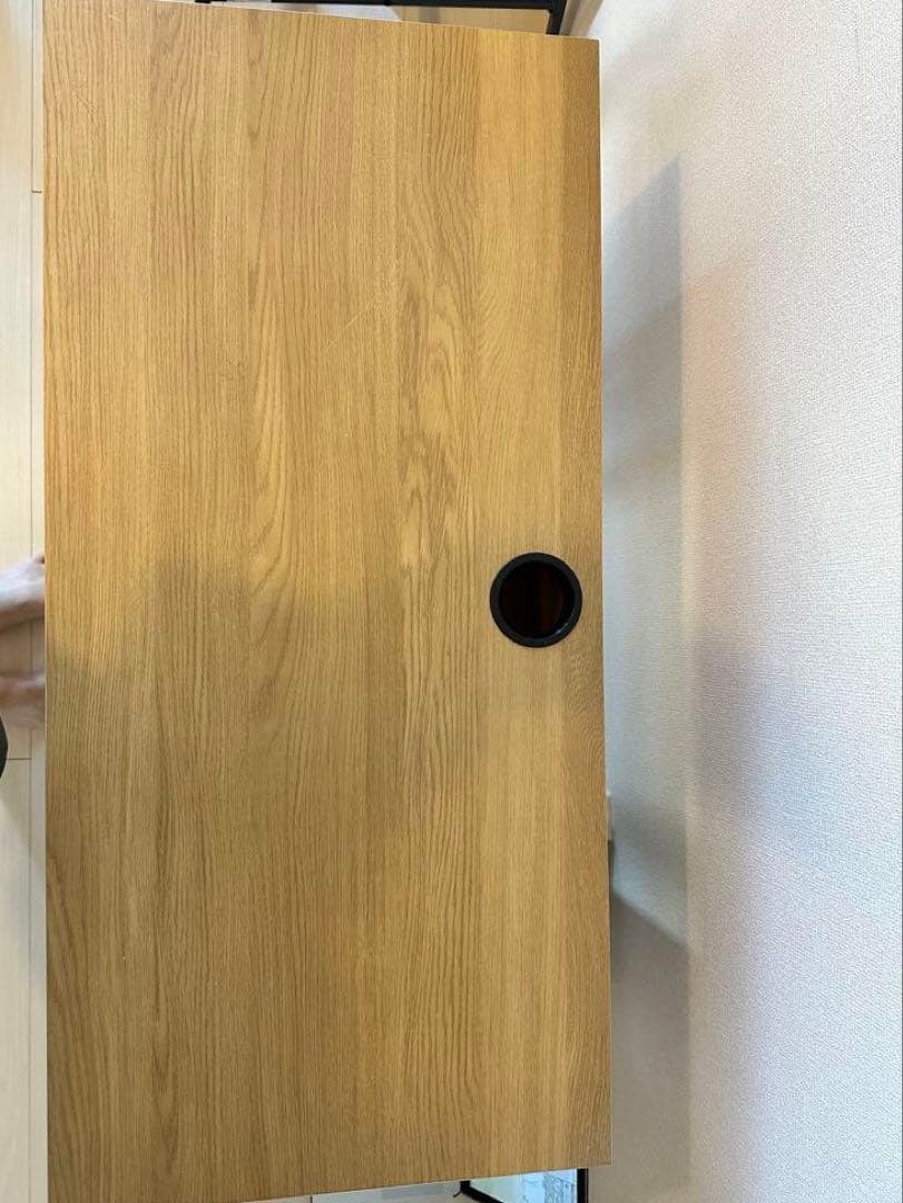 【交渉可】　IKEA ミッケデスクMICKE パソコンデス ク オーク 【美品】