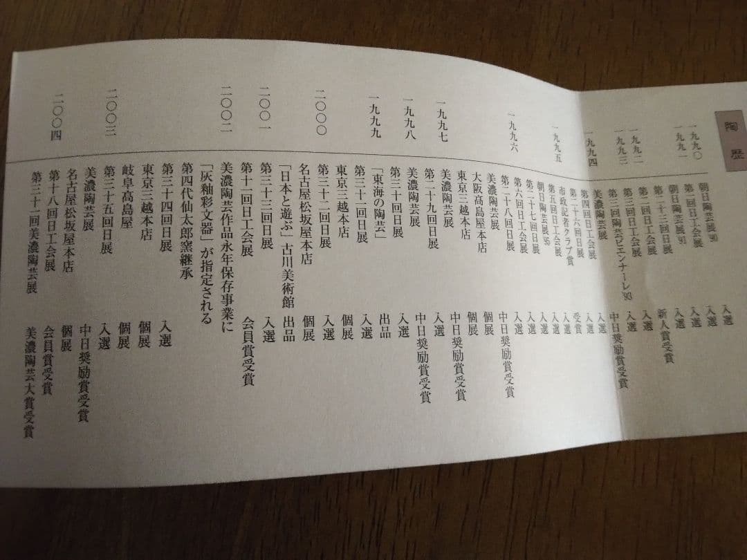 安藤工　志野花生