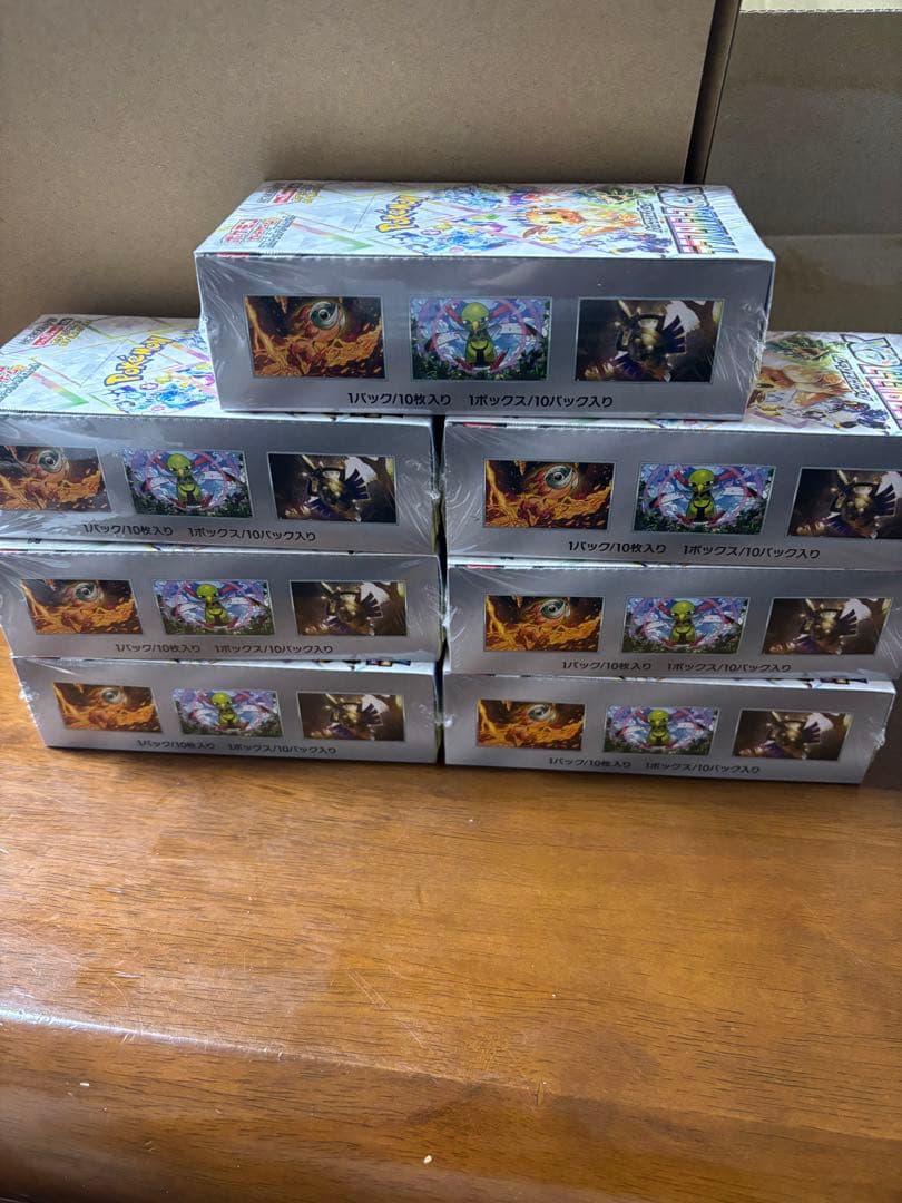 新品未開封ポケモンカード テラスタルフェスex シュリンク付き 7BOX