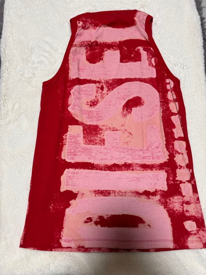 長渕剛 DIESEL タンクトップ XL レッド