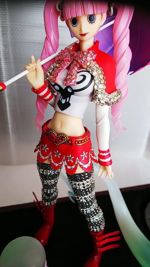 ワンピース ジオラマ ペローナ ゾロ サンジ フランキー クマシー