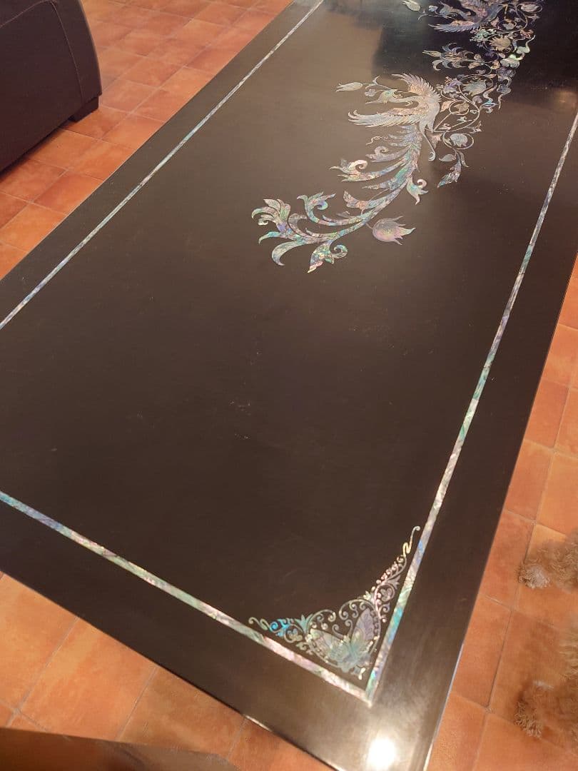 螺鈿細工　サイドボード　キャビネット