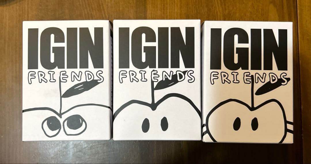 IGIN FRIENDS キーホルダー3点Set② BTS ジン