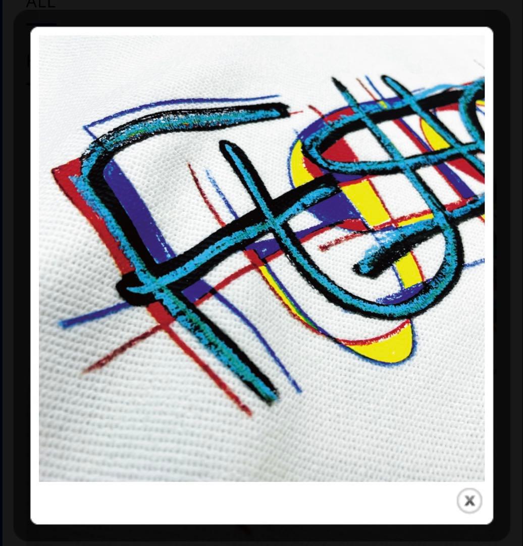 Vaundy 未開封 完売　ロゴフーディパーカーLホワイトデニム