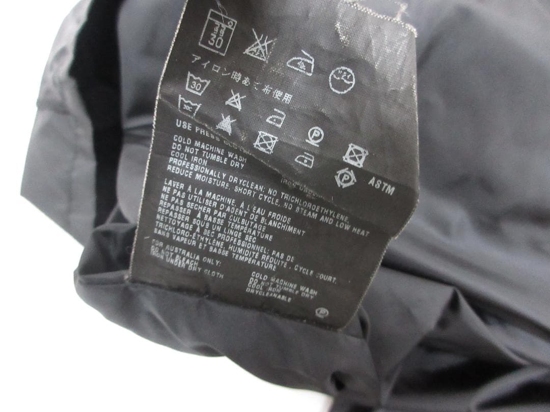 PRADA プラダ ナイロン チェックスカート ネイビー 38 （114）a