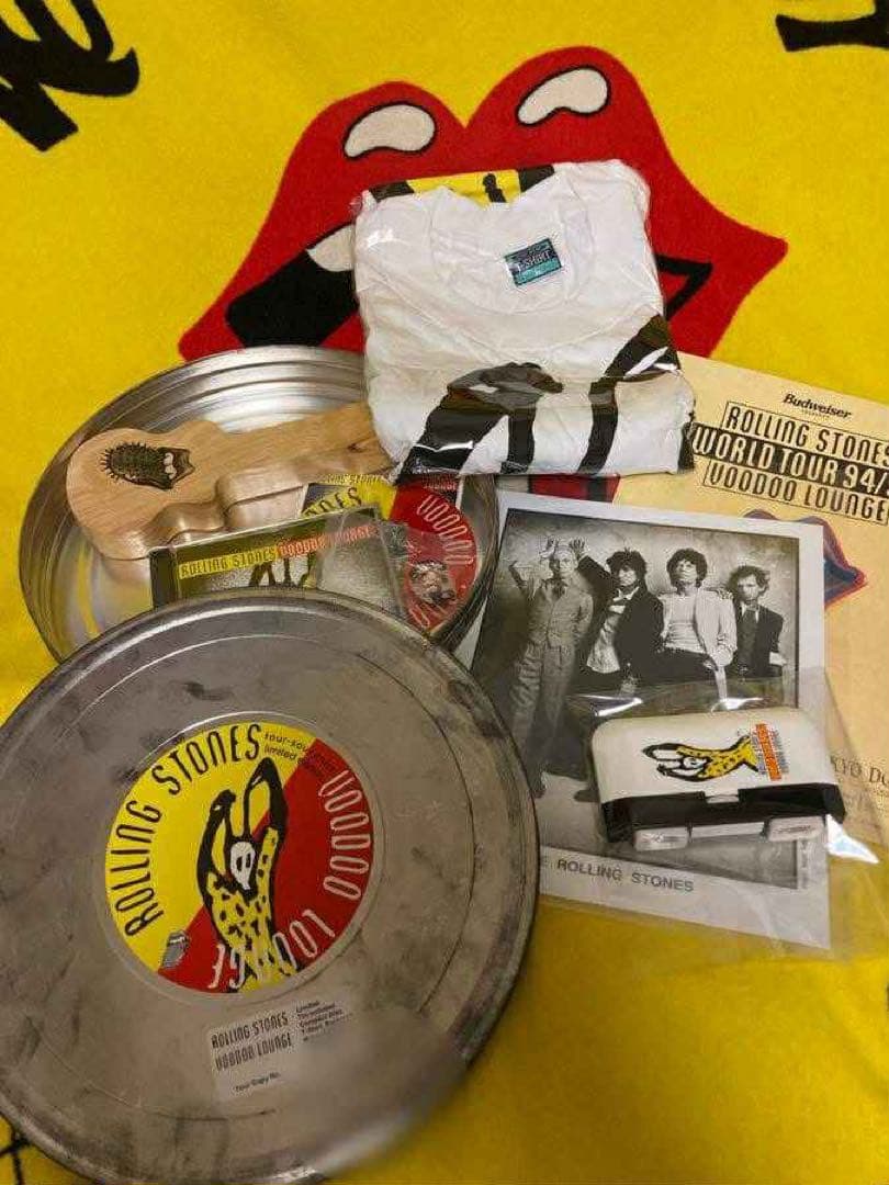 【CD腕時計】ローリングストーンズ限定メタルVOODOOセット　激レア品1629