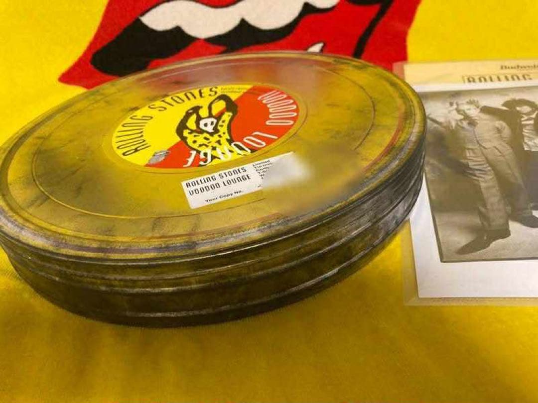 【CD腕時計】ローリングストーンズ限定メタルVOODOOセット　激レア品1629