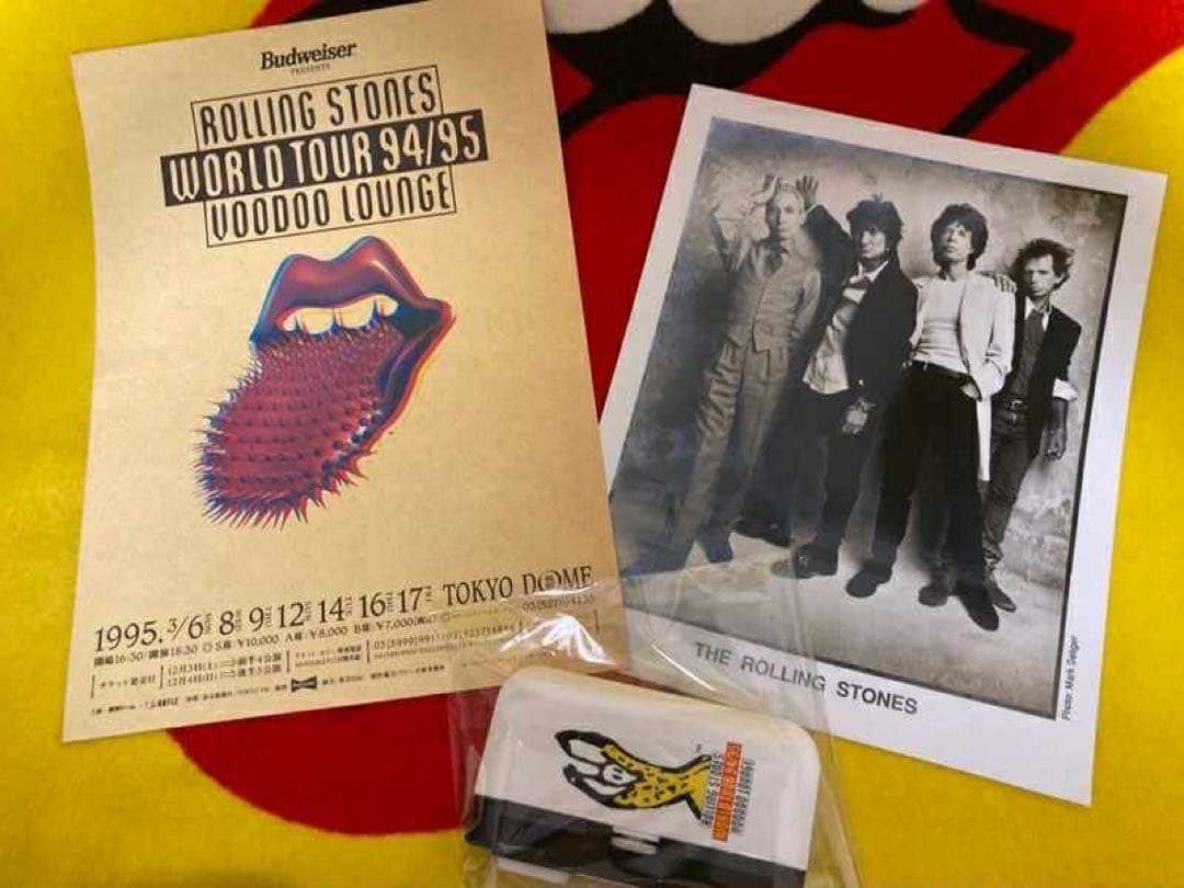 【CD腕時計】ローリングストーンズ限定メタルVOODOOセット　激レア品1629