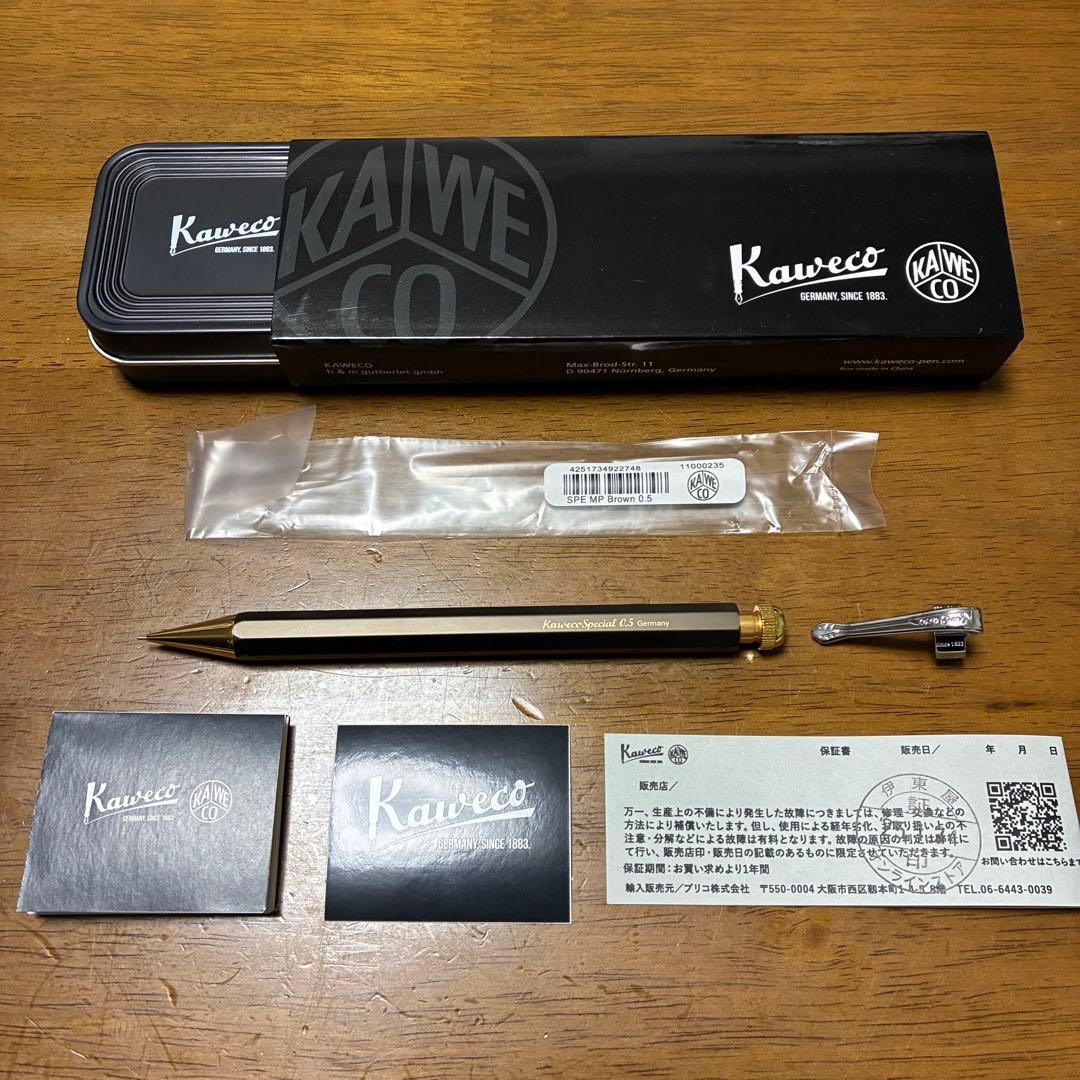 しらたま 伊東屋限定 カヴェコ スペシャルペンシル オリーブブラウン