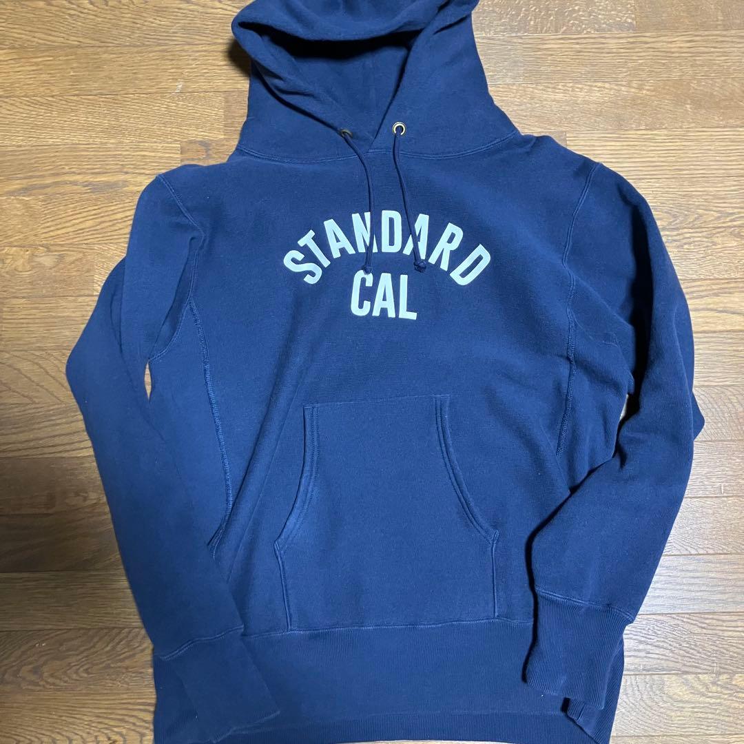 ［美品］スタンダードカリフォルニアChampion リバースウィーブパーカー　L