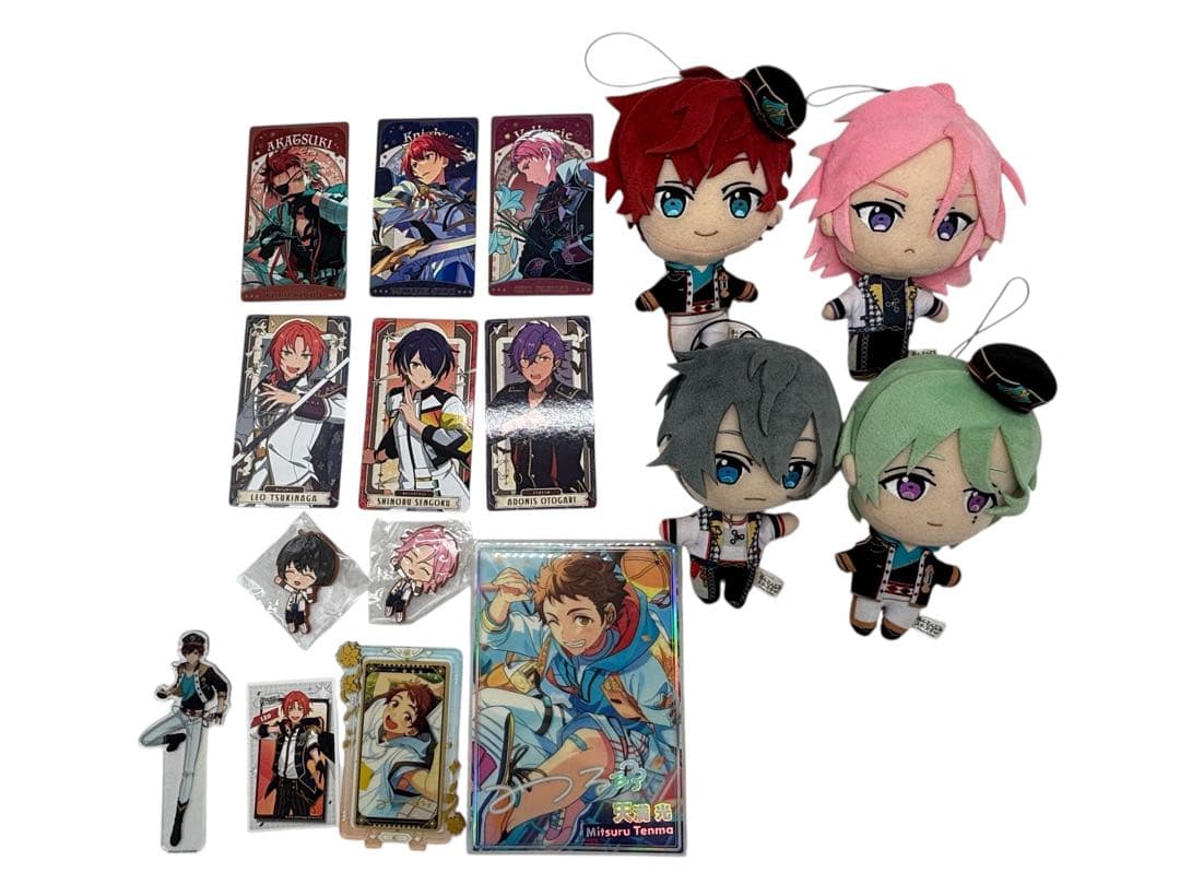 あんさんぶるスターズ グッズ ぬいぐるみ カード アクスタ まとめ アンスタ