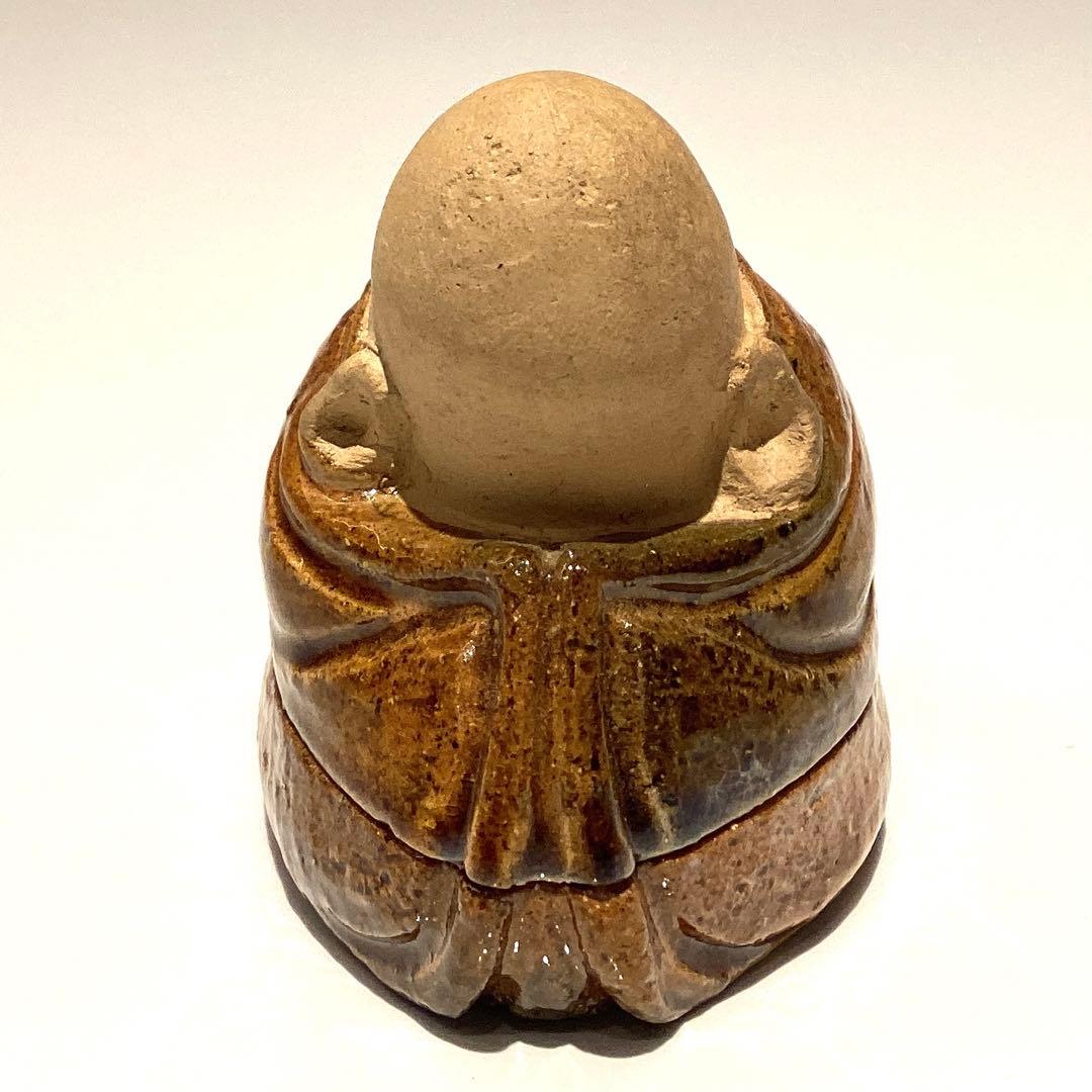 9代　大樋　寿老香合