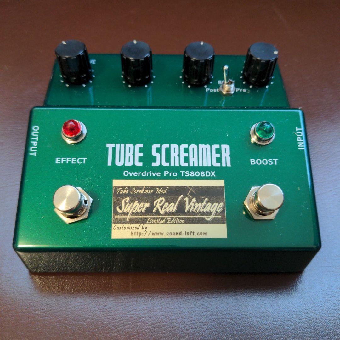 金ラベル！ TS808DX RC4558P Sound Loft SRV 808