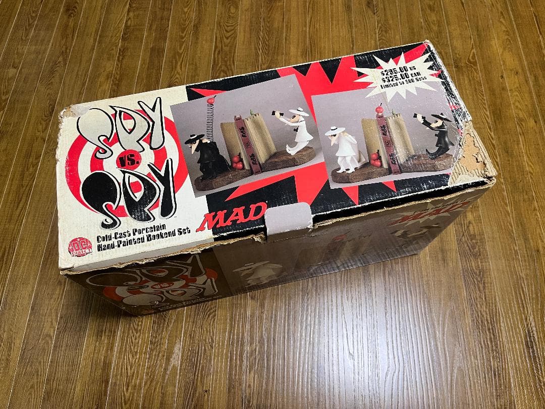 500セット限定 スパイVSスパイ ブックエンド MAD magazine