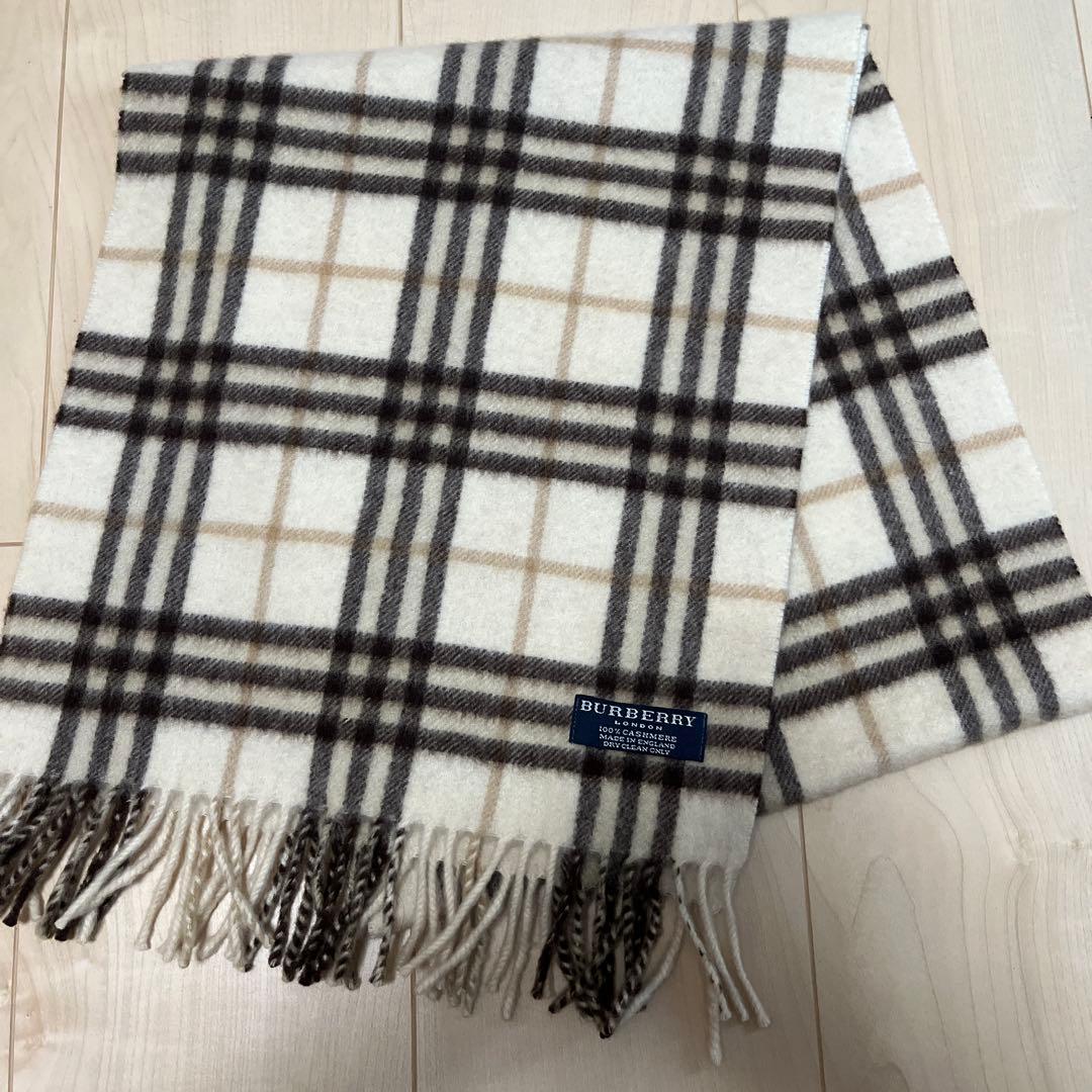 Burberrys バーバリー ロンドン マフラー カシミヤ100%