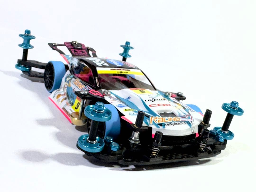 ミニ四駆　完成品　msフレキ ラウディーブル　初音ミク仕様