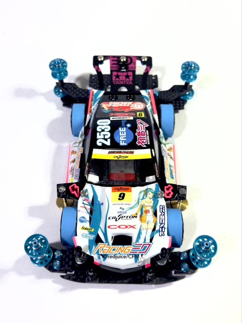 ミニ四駆　完成品　msフレキ ラウディーブル　初音ミク仕様