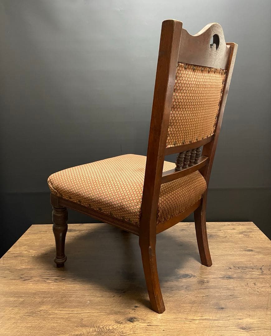 1920年代　英国アンティークチェア　オークチェア