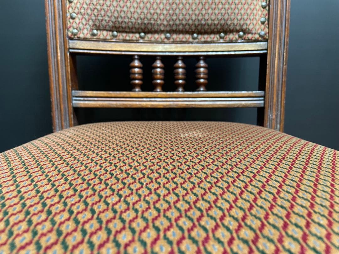 1920年代　英国アンティークチェア　オークチェア