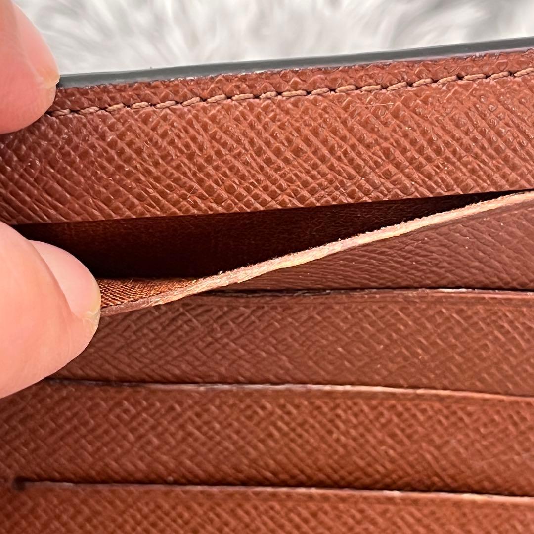 美品　ルイヴィトン　コンチネンタル　クラッチ　折り財布　がま口　モノグラム