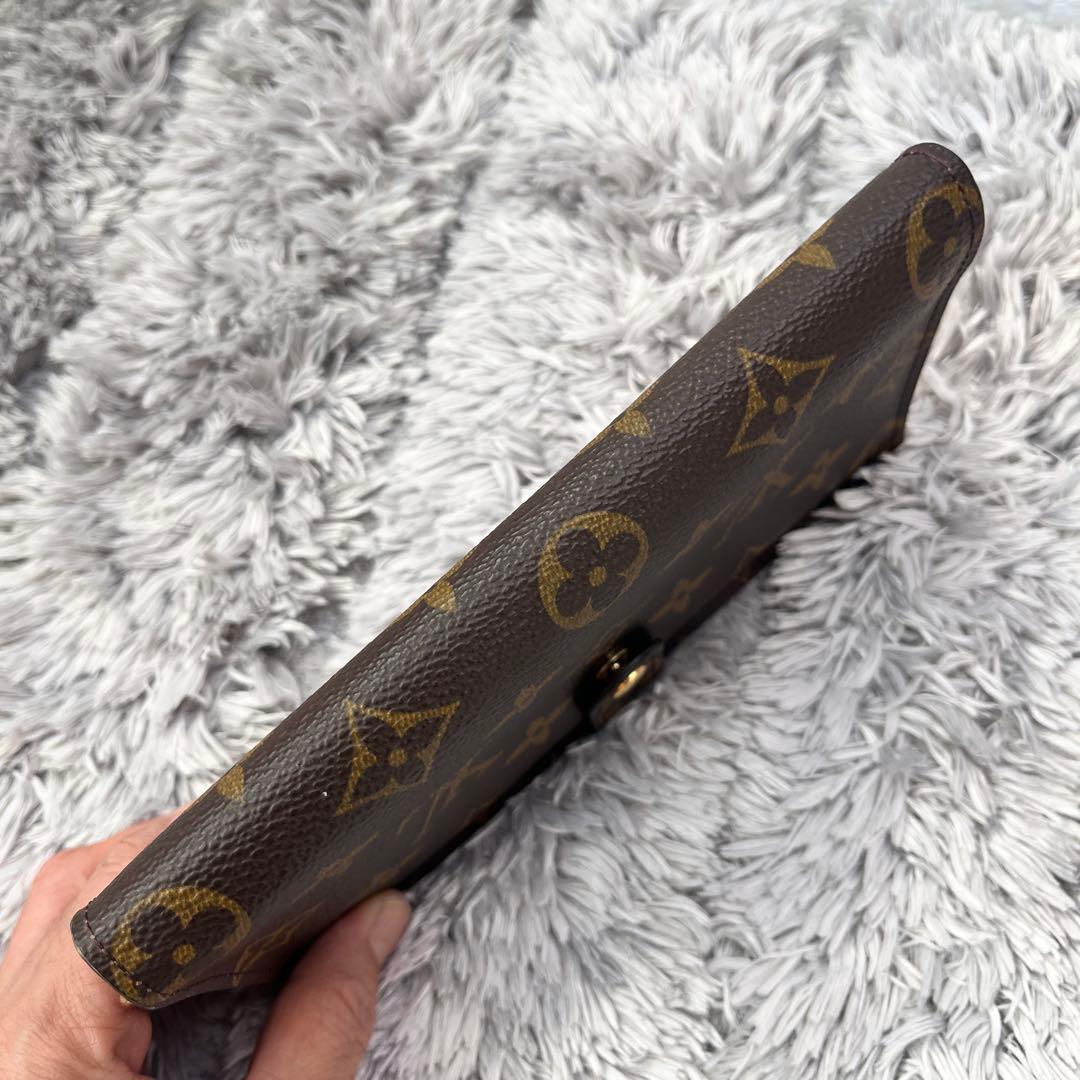 美品　ルイヴィトン　コンチネンタル　クラッチ　折り財布　がま口　モノグラム