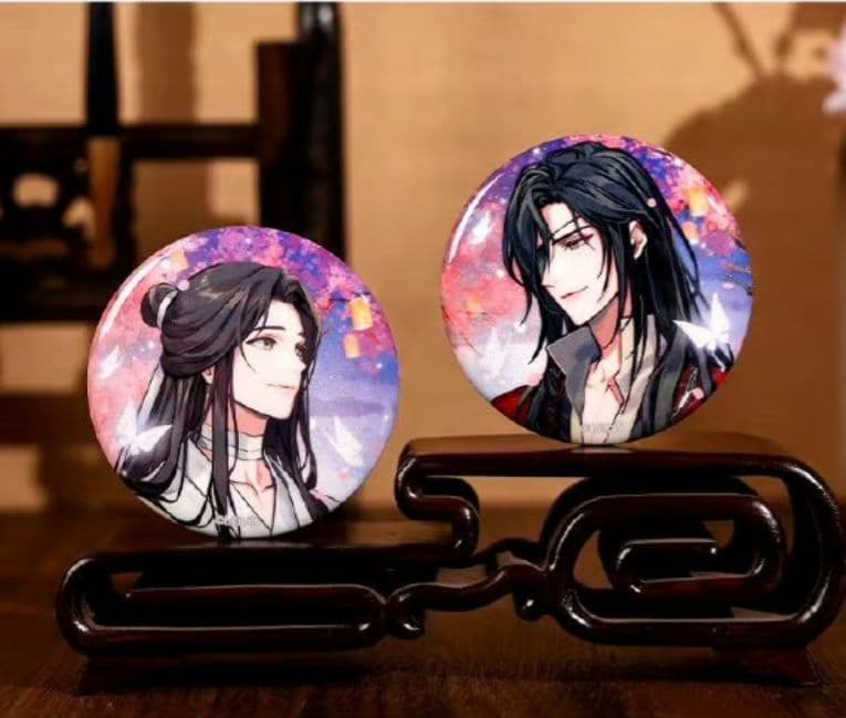 天官賜福　缶バッジ　挙杯邀月