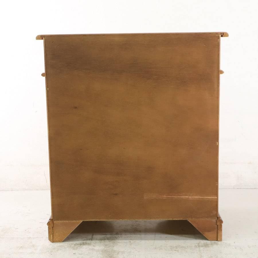 値下ヴェローナクラシック 象嵌 サイドボード 幅80cm 鍵付き イタリア製