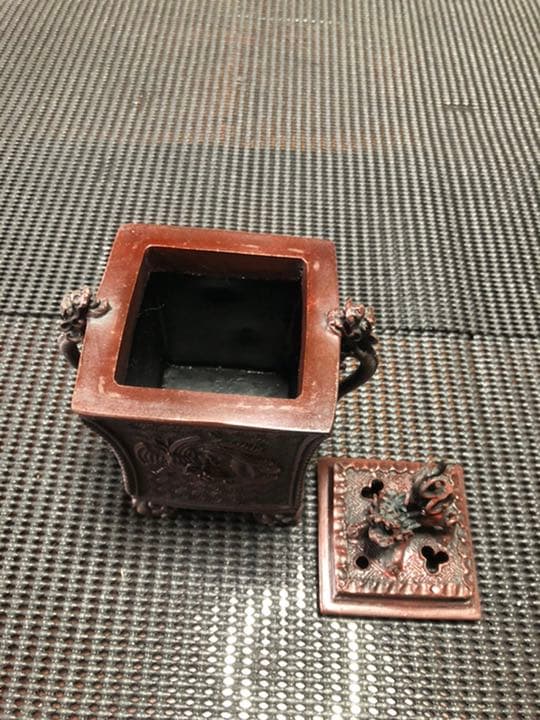 香炉 二上元威作　置物