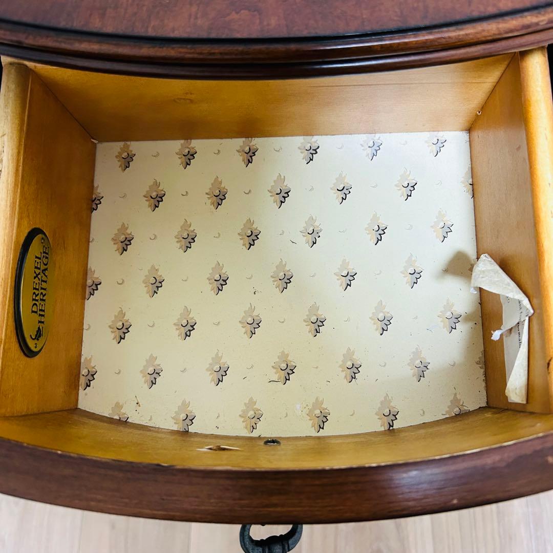 希少 DREXEL HERITAGE ドレクセルヘリテイジ 猫足 サイドテーブル