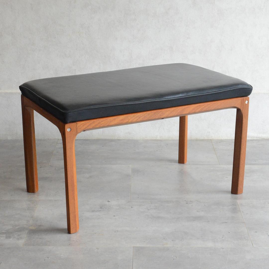 デンマーク 北欧ヴィンテージ カイ・クリスチャンセン オットマン スツール
