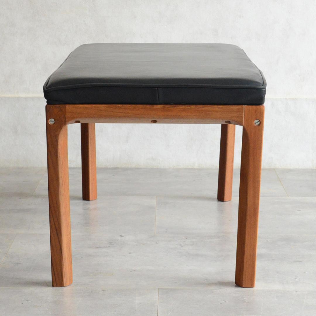 デンマーク 北欧ヴィンテージ カイ・クリスチャンセン オットマン スツール