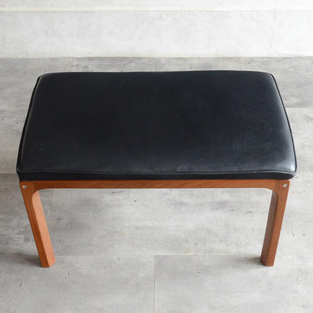 デンマーク 北欧ヴィンテージ カイ・クリスチャンセン オットマン スツール