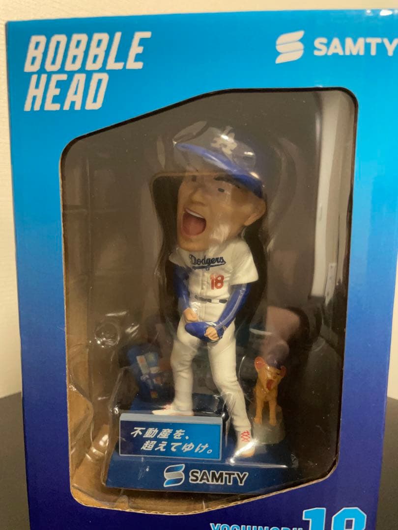 吉*田様 山本由伸ボブルヘッド 18 Los Angeles Dodgers